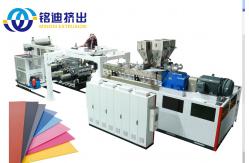 China PP Stationery Printing Sheet Production Line / Extrusion Line Single Screw supplier
