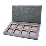 Straw Paper Custom Eyeshadow Palette Packaging 8 Colors CMYK PMS Printing for sale