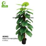 High Quality Big Leaves Artificial Plant Artificial Pothos Tree For Indoor Decoration for sale