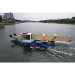 Customized Cabin Design Diesel Engine Water Hyacinth Harvester Machine 24 Cubic Ecoharvester