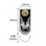 Anodized Finish Automatic Door Bottom Seals With Retraction Adjustment