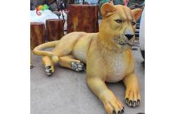 China Smooth Texture Fiberglass Lions Waterproof For Theme Park supplier
