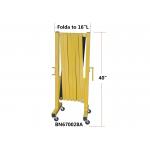 Industrial Portable Folding Security Gates For Mobile Temporary Access Control