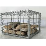 50x100mm Opening Mesh Galvanized Welded Gabion Box Stone Cage for sale