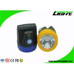 Cordless 1.1W LED Mining Cap Lamp Waterproof 10000lux 143lum USB Charging Led Miner Headlight for sale
