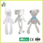ICTI Cute Baby Stuffed Animal With Handcraft Embroidery for sale