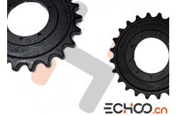 China Strong Pressure Resistant Mini Excavator Sprockets With Forging Technique supplier