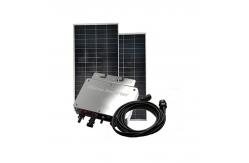 China IP65 Silver Micro Inverter Solar Panel 300w Waterproof Microinverters Solar Panels supplier