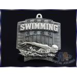 Antique Gold Plating Custom Engraved Medals Personalised Medallions For Sports