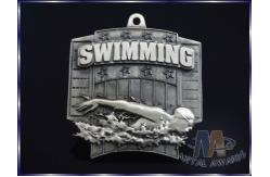 China Antique Gold Plating Custom Engraved Medals Personalised Medallions For Sports supplier
