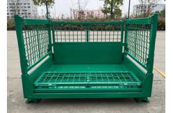 China Anti Rust Stackable Stillage Collapsible Pallet Cage Container Manufacturers supplier