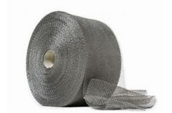 China Abrasion Polished Knitted Mesh Wire For Oil - Gas Separation supplier
