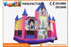 China Pink or White Commercial Inflatable Bouncy Castle / Inflatable Jumping Bouncer supplier