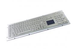 China 20mA Rugged Industrial Keyboard Powder Coated 103 Keys With Full Keys supplier