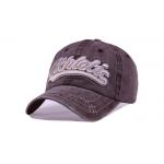 Brown Boys Jean Baseball Hat , Comfortable Denim Polo Hat Custom Logo Printed for sale