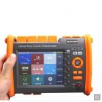 Touch Screen VFL OPM OTDR Fiber Optic Reflectometer 1310NM 1550nm 26DB 24dB for sale