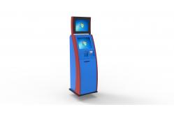 China Lobby Computer Self Service Card Dispenser Kiosk With RS232 Interface , 50Hz to 60Hz supplier