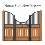 Modular Galvanized Horse Stall Fronts Panels with sliding door for sale