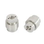 Customized Passivating 0.02mm CNC Turned Parts Aluminium Material for sale