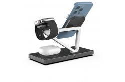 China 5 In 1 Portable Night Light 2w Wireless Charger Multifunction Abs Material supplier