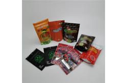 China Child Resistant Plastic Pouches Packaging Exit Mylar Bag For CBD Gummies Packaging supplier