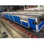 Hollow / Solid Plastic Profile Production Line Twin Screw For Settee / Couch for sale