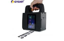 China CYCJET 100mm Wide Format Handheld Inkjet Printer Marking And Coding Machine supplier