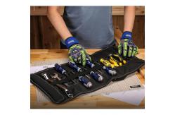 China Comfortable Roll Up Tool Bag Black Roll Up Tool Pouch Medium Capacity supplier