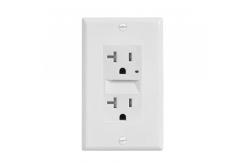 China Wall Mounted Electrical Socket With Night Light 20A 125V supplier