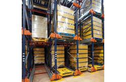 China Automated Heavy Duty Radio Shuttle Rack For Industrial Warehouse Storage supplier