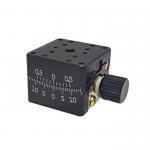 Angle Adjusting Goniometer Table Dovetail Travel Guide Black