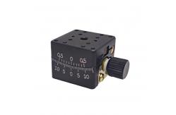 China Angle Adjusting Goniometer Table Dovetail Travel Guide Black supplier