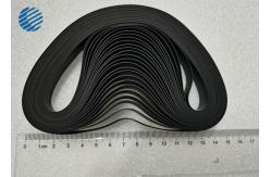 China Black 0090019385 NCR Flat Flex Conveyor Belt Upper For Transport supplier