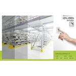 White Linear LED Light Fixture 3500K 4000K 5000K Selectable 24W