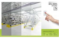 China White Linear LED Light Fixture 3500K 4000K 5000K Selectable 24W supplier