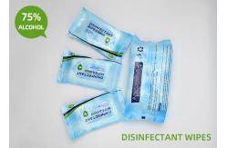 China Biodegradable Disinfectant Wipes Effective Safe Alcohol Wet Towel supplier