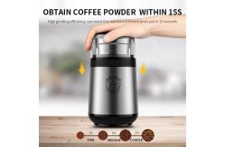 China 150W Multi Functional Coffee Machine SS304 Removable Burr Grinder Coffee Maker supplier