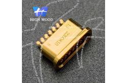 China J30J SERIES Glass Sintered Gas Sealed Rectangular Electrical Connector, J30JM1-13ZKS19 supplier