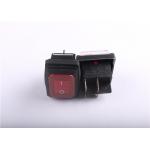 Button Waterproof Momentary Rocker Switch , Miniature Rocker Switch 32x25mm for sale