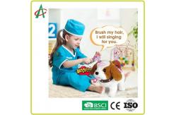 China 9.8'' Interactive Stuffed Puppy Walking barking singing supplier