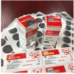 Adhesive 25x60mm Plastic Vinyl Vitamin Private Label For 10ml Bottle Package for sale