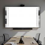 China Factory Direct Customize All-In-One Interactive 20Touch Point IR Infrared Ceramic 96 Inch Smart Boards Speaker 16:10 Side Bar Projector Boards For University School With Teaching Software for sale