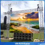 Stage Background P3.91 Rental LED Video Wall Display Refresh Rate 3840H2 for sale