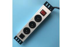 China 3 Australian Outlet Power Strip With USB 2M Cable Metal Shell supplier