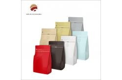 China Customized Coffee Packaging Bags with Flat Bottom and Valve supplier