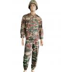 Ripstop / Twill Fabric French Military Uniform In Lizard Camo F2 Style for sale