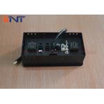 Black Tabletop Manual Flip Up Outlet / Interconnection Multiple Socket For Office