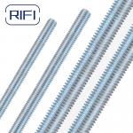 DIN975 Low Carbon Steel Thread Rod Full Blue White Zinc 2 Meters 4.8 Grade for sale