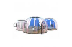 China Durability Stability Bubble Globe Tent PC Material 3m Bubble Tent supplier