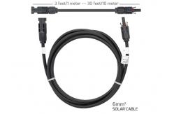 China Flexible Connection  Solar Cable 3m 4mm2 Extension 30A Rated Current supplier